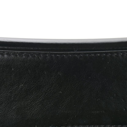 Chanel Aged Calfskin Quilted Medium Gabrielle Hobo Navy Black 13 of 14