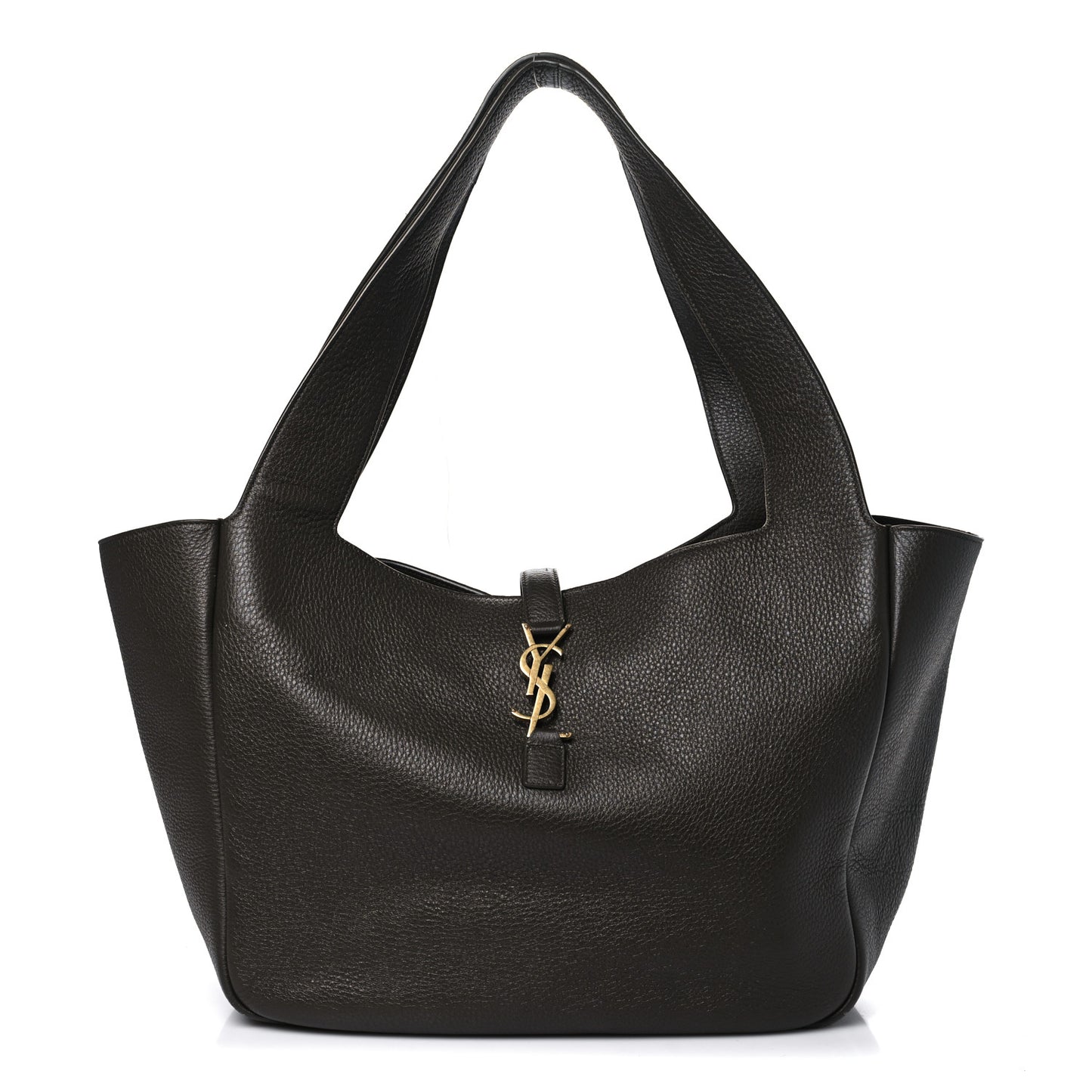Grained Deerskin Bea Tote Light Musk