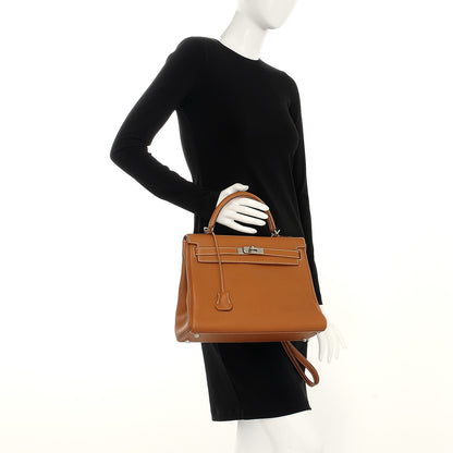 Hermes Togo Kelly Retourne 32 Gold 3 of 32