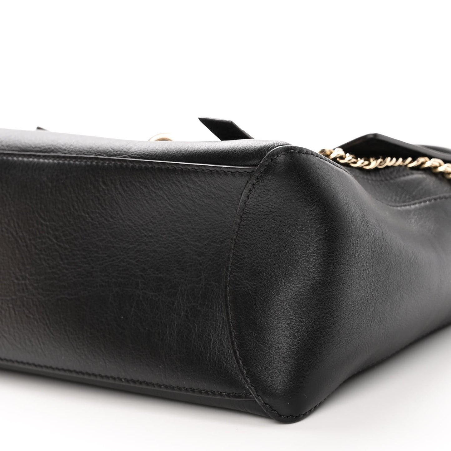 Calfskin Small Faye Day Shoulder Bag Black
