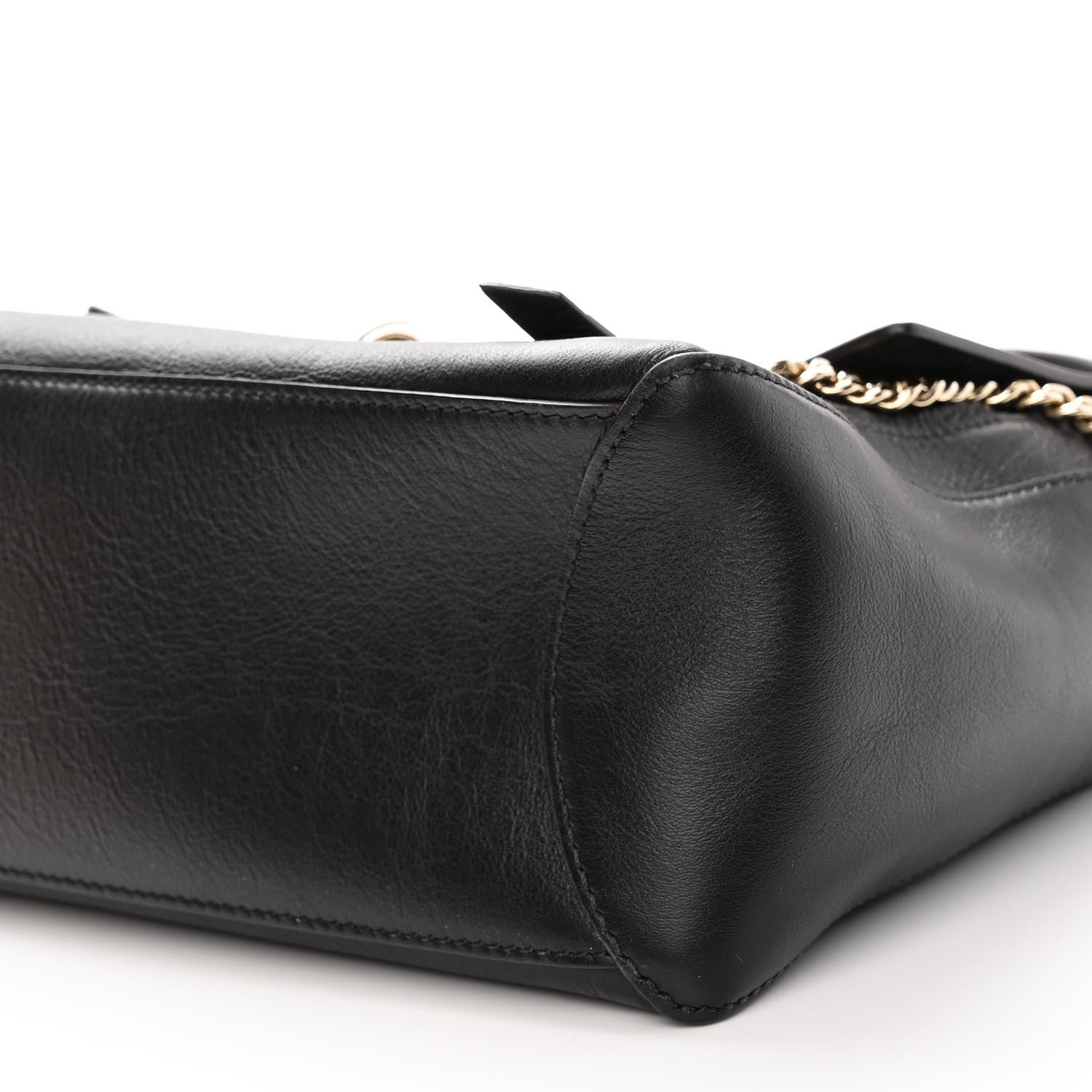 Chloe Calfskin Small Faye Day Shoulder Bag Black 8 of 8