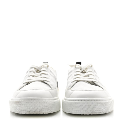 Hermes Calfskin Deep Sneakers 43 White Multicolor 2 of 10