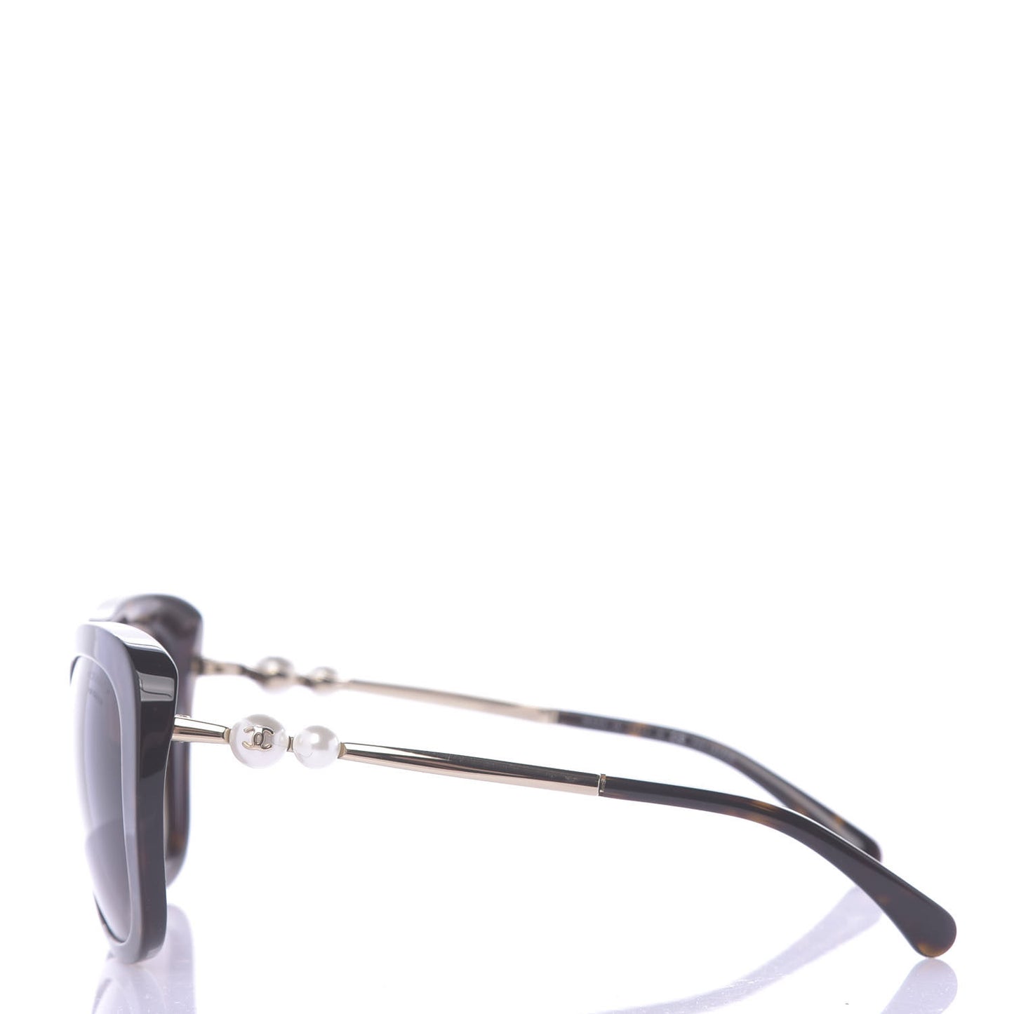 Square Winter Polarized Pearl Sunglasses 5339-H Tortoise