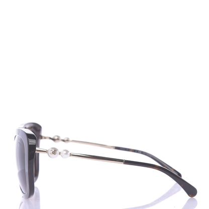 Chanel Square Winter Polarized Pearl Sunglasses 5339-H Tortoise 3 of 7