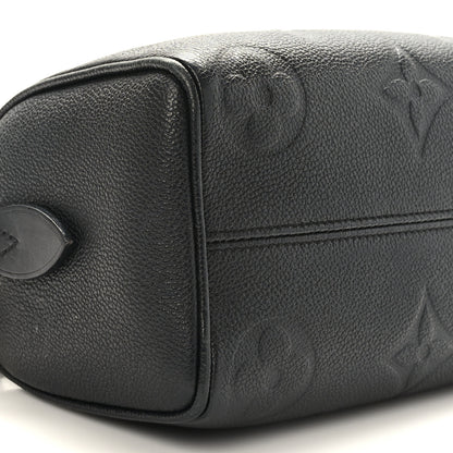 Louis Vuitton Empreinte Monogram Giant Speedy Bandouliere 20 Black 7 of 10