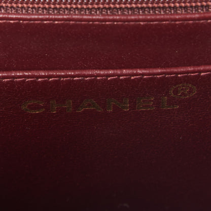 Chanel Lambskin Quilted XL Jumbo Single Flap Black 9 of 10