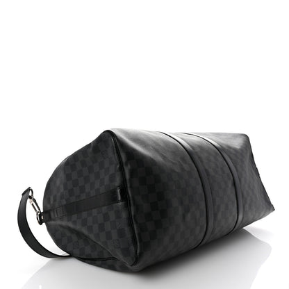 Louis Vuitton Damier Graphite Keepall Bandouliere 55 3 of 9
