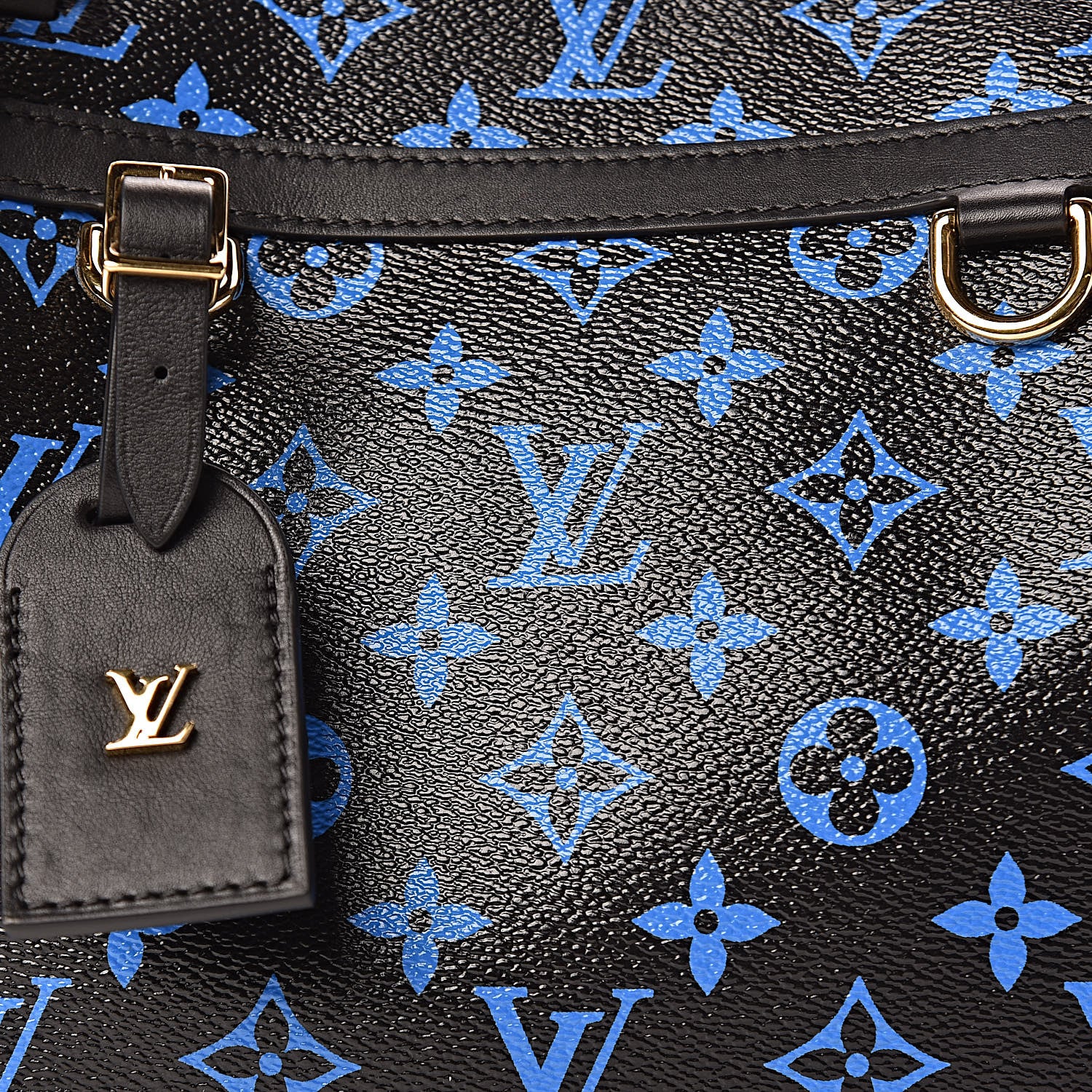 Louis Vuitton Colored Monogram Speedy Amazon PM Blue Black 7 of 9