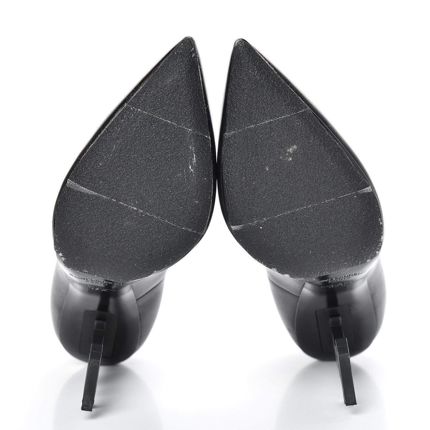 Saint Laurent Calfskin Opyum 110 Pumps 37.5 Black 5 of 10