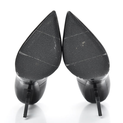Saint Laurent Calfskin Opyum 110 Pumps 37.5 Black 5 of 10