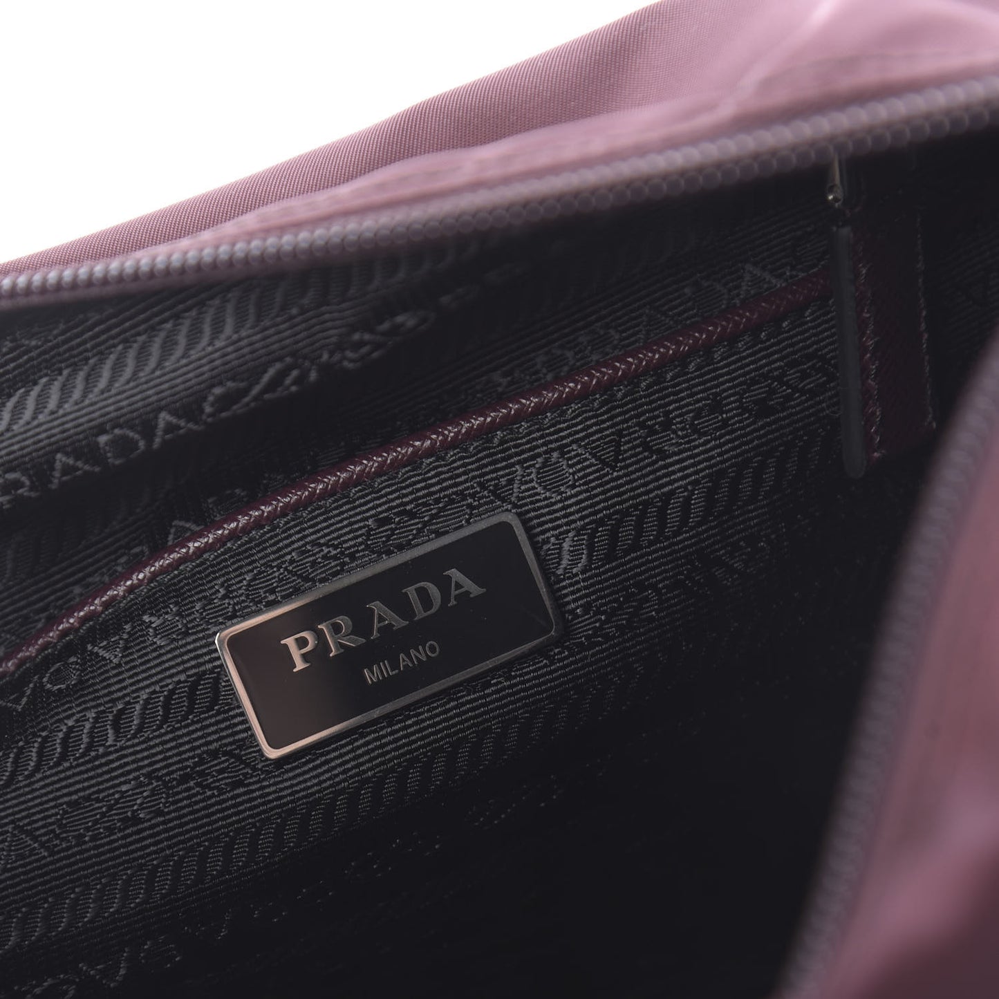 Nylon Vela Flat Messenger Bag Ametista