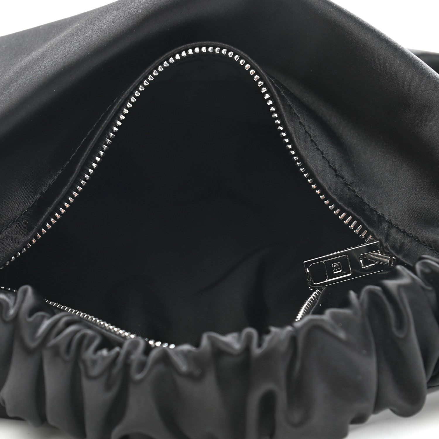 Alexander Wang Satin Mini Scrunchie Bag Black 5 of 6