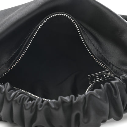 Alexander Wang Satin Mini Scrunchie Bag Black 5 of 6