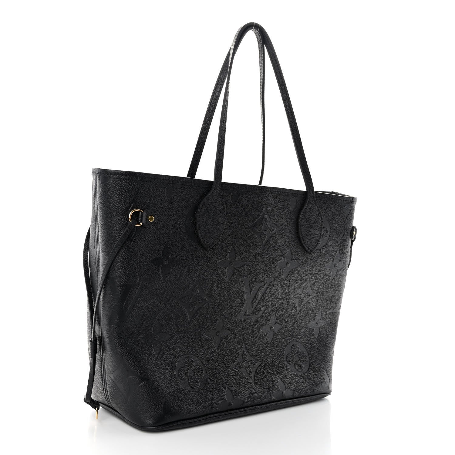 Louis Vuitton Empreinte Monogram Giant Neverfull MM Black 4 of 10