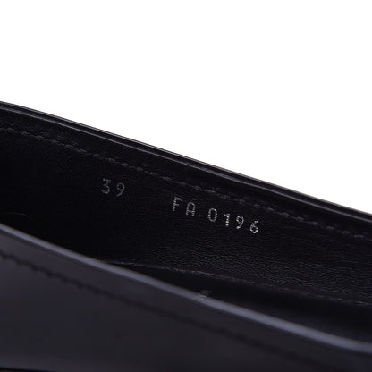 Louis Vuitton Patent Calfskin Oxford Ballerina Flats 39 Black 10 of 11
