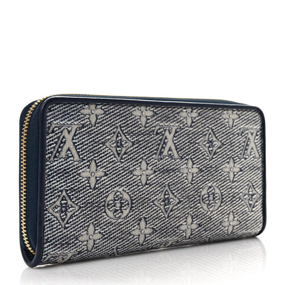 Louis Vuitton Hollographic Monoglam Zippy Wallet Blue 3 of 7