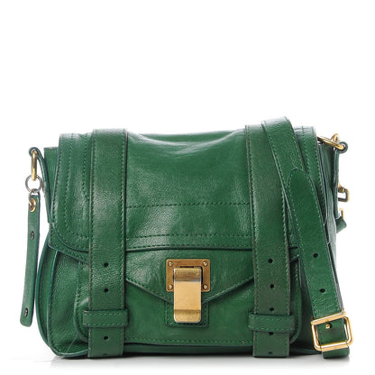 Proenza Schouler Lambskin PS1 Mini Pouch Messenger Watermelon 1 of 11