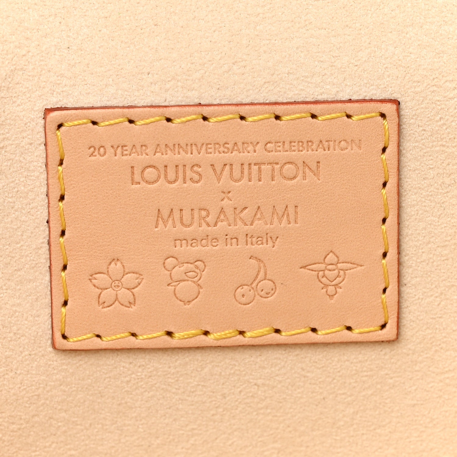 Louis Vuitton LV x TM Monogram Multicolor Vanity Chain Pouch White 6 of 9