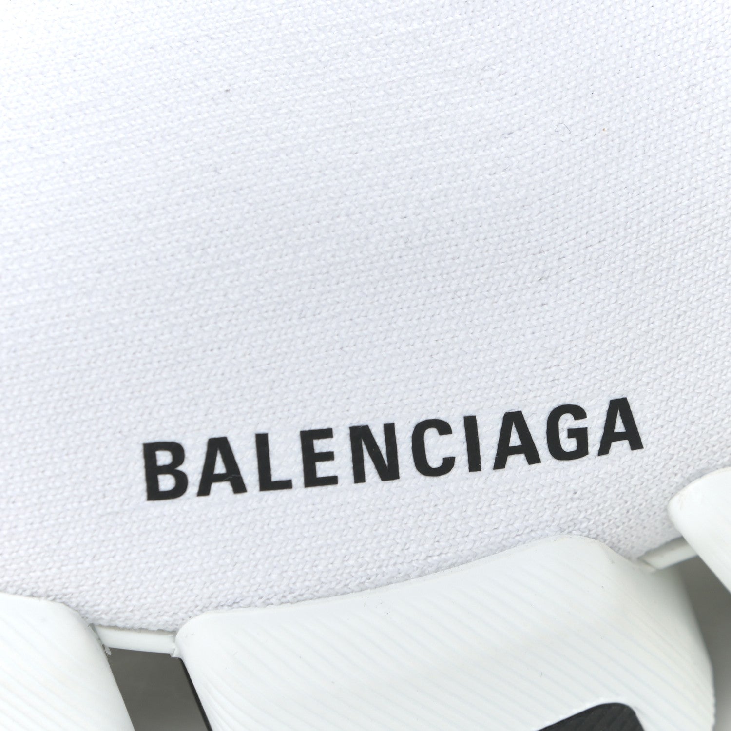 Balenciaga Technical 3D Recycled Knit Striped Womens Speed 2.0 Sneakers 38 White Multicolor 13 of 13