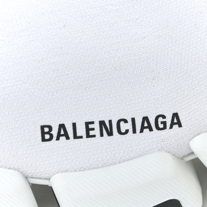 Balenciaga Technical 3D Recycled Knit Striped Womens Speed 2.0 Sneakers 38 White Multicolor 13 of 13