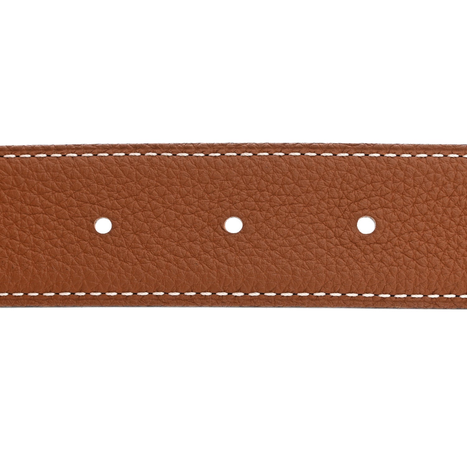 Hermes Box Togo 32mm Au Carre H Belt 85 Black Gold 8 of 9