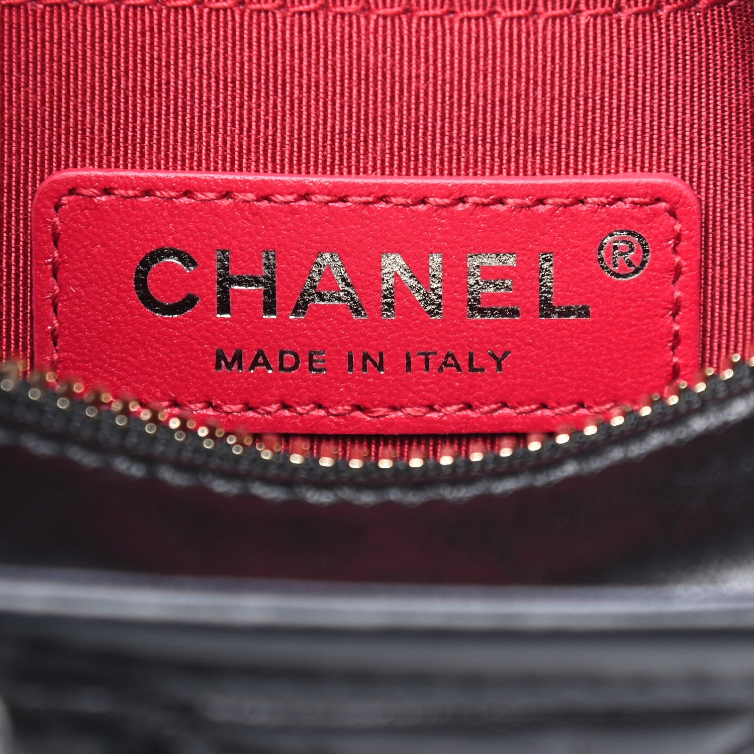 Chanel Aged Calfskin Quilted Small Gabrielle Hobo Black 6 of 9