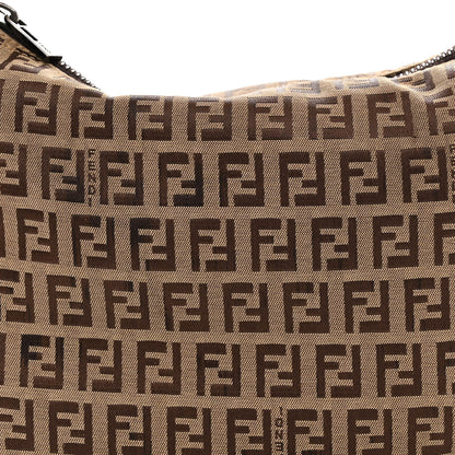Fendi Zucchino Vitello Mini Pochette Tobacco 8 of 11