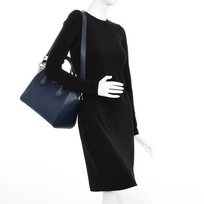 Givenchy Sugar Goatskin Small Antigona Deep Blue 2 of 9