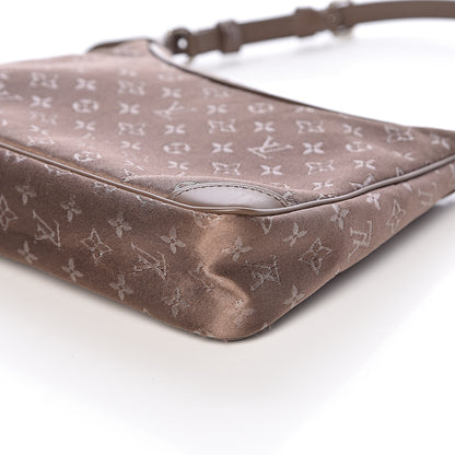 Louis Vuitton Satin Monogram Little Boulogne Taupe 8 of 9