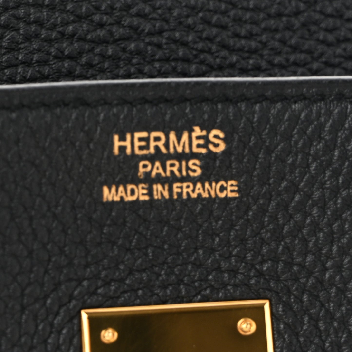 Togo Birkin 35 Black