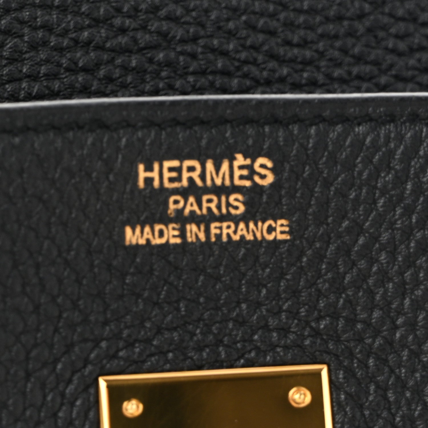 Hermes Togo Birkin 35 Black 6 of 12