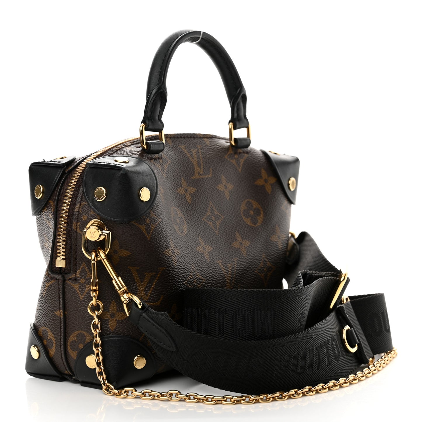 Monogram Petite Malle Souple Black