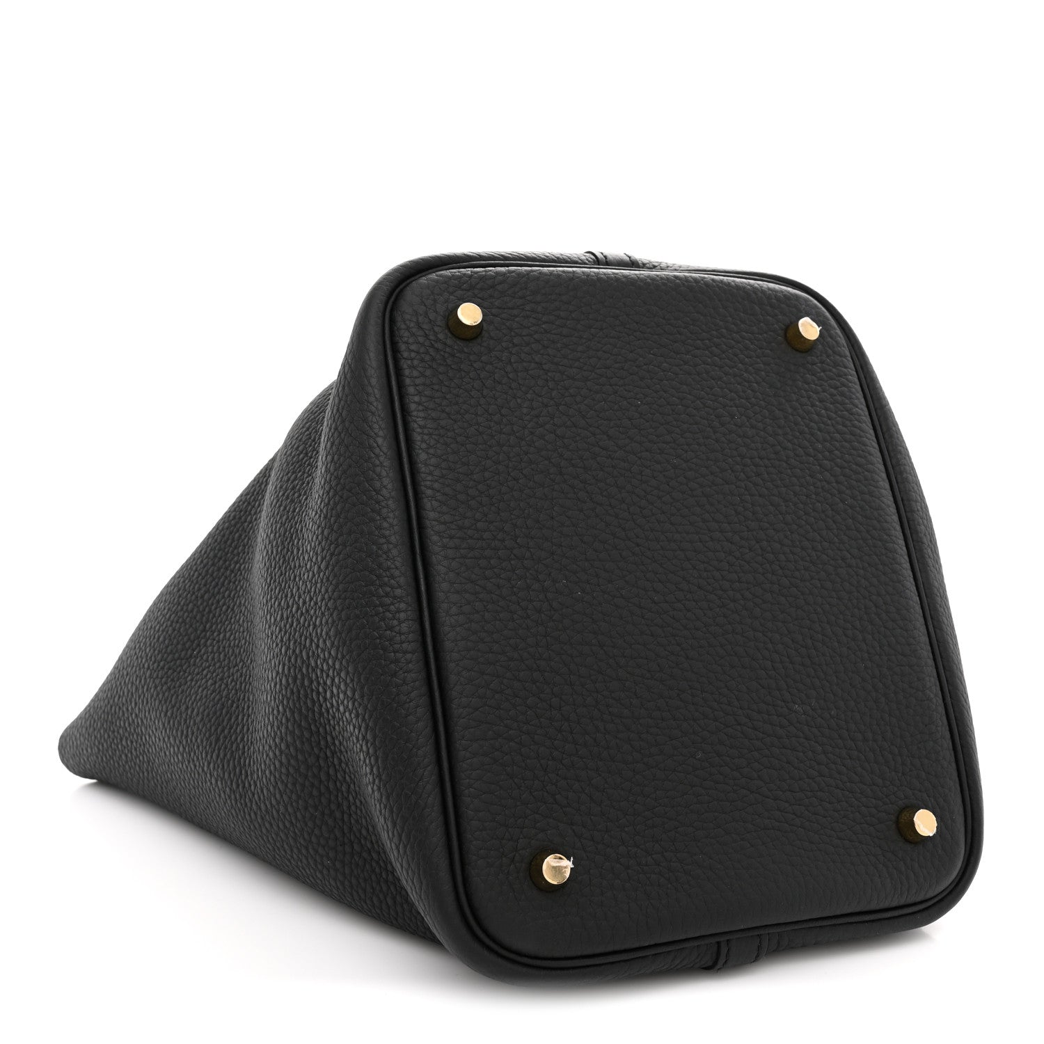 Hermes Taurillon Clemence Picotin Lock 22 MM Black 4 of 10