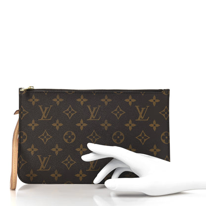 Louis Vuitton Monogram Neverfull MM GM Pochette 2 of 7