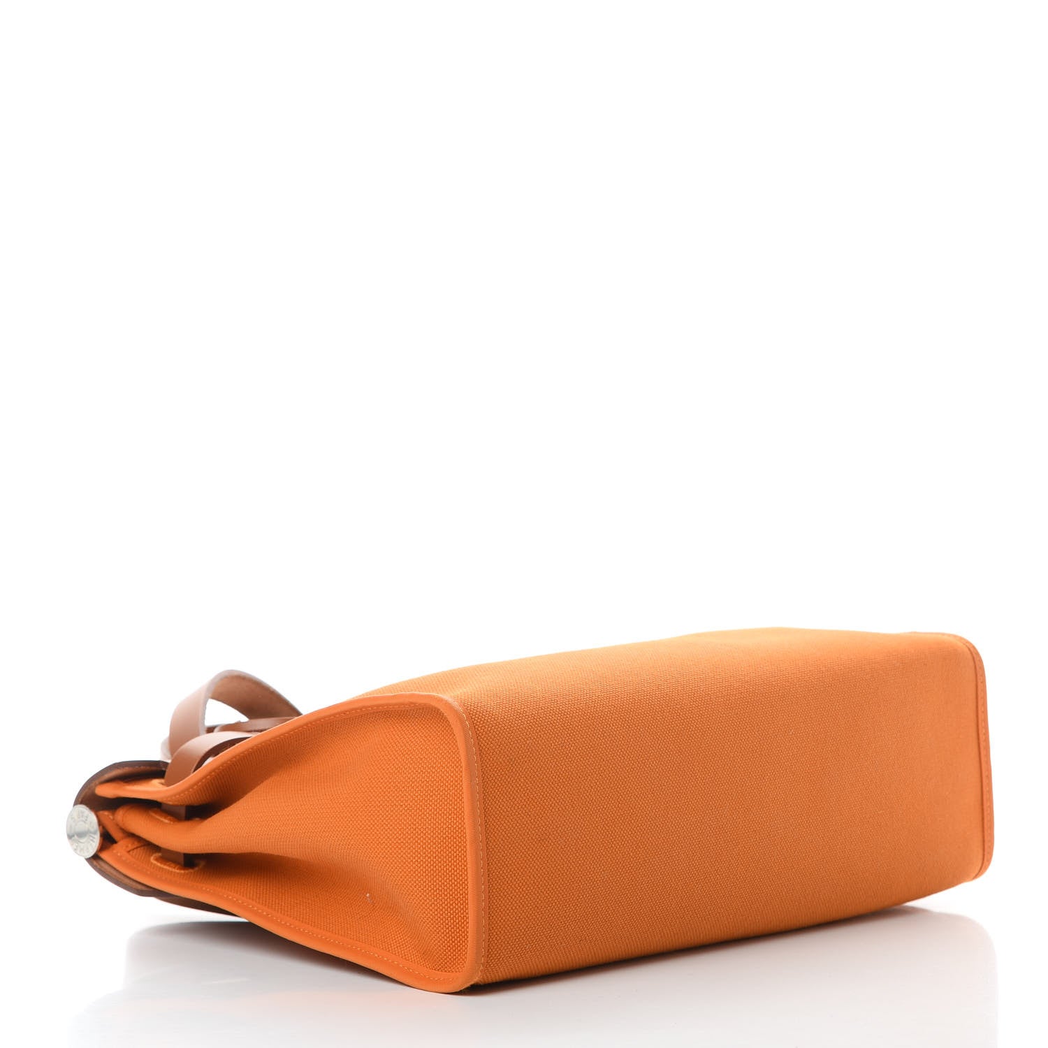 Hermes Vache Hunter Toile Herbag Zip 31 PM Orange 5 of 13