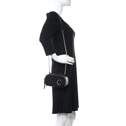 Chloe Calfskin Mini C Vanity Bag Black 3 of 14