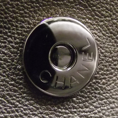 Chanel Leather Baby Coco Cabas Argent Fonce 11 of 12