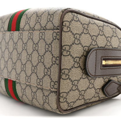 Gucci GG Supreme Monogram Web Small Ophidia Top Handle Bag Beige Ebony 10 of 10