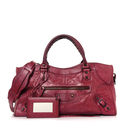 Balenciaga Agneau Classic Hardware Part Time Pourpre 1 of 22