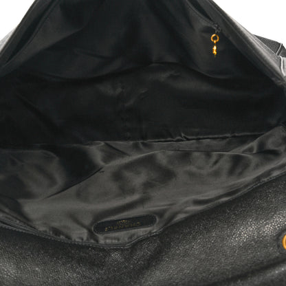 Chanel Caviar Flap XL Shoulder Bag Black 4 of 10