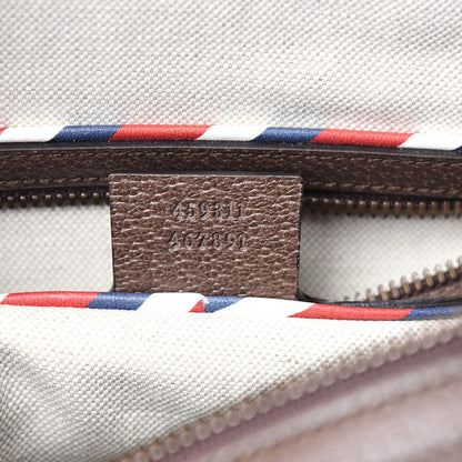 Gucci Soft GG Supreme Monogram Courrier Medium Duffle Bag Beige New Acero Multicolor 6 of 9