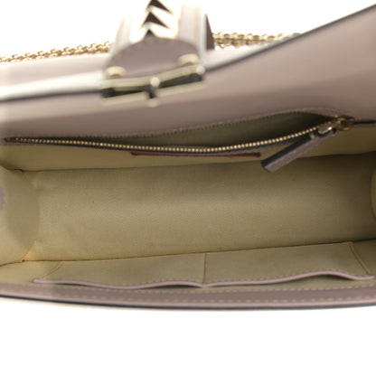 Valentino Garavani Vitello Medium Glam Lock Rockstud Flap Poudre 7 of 13