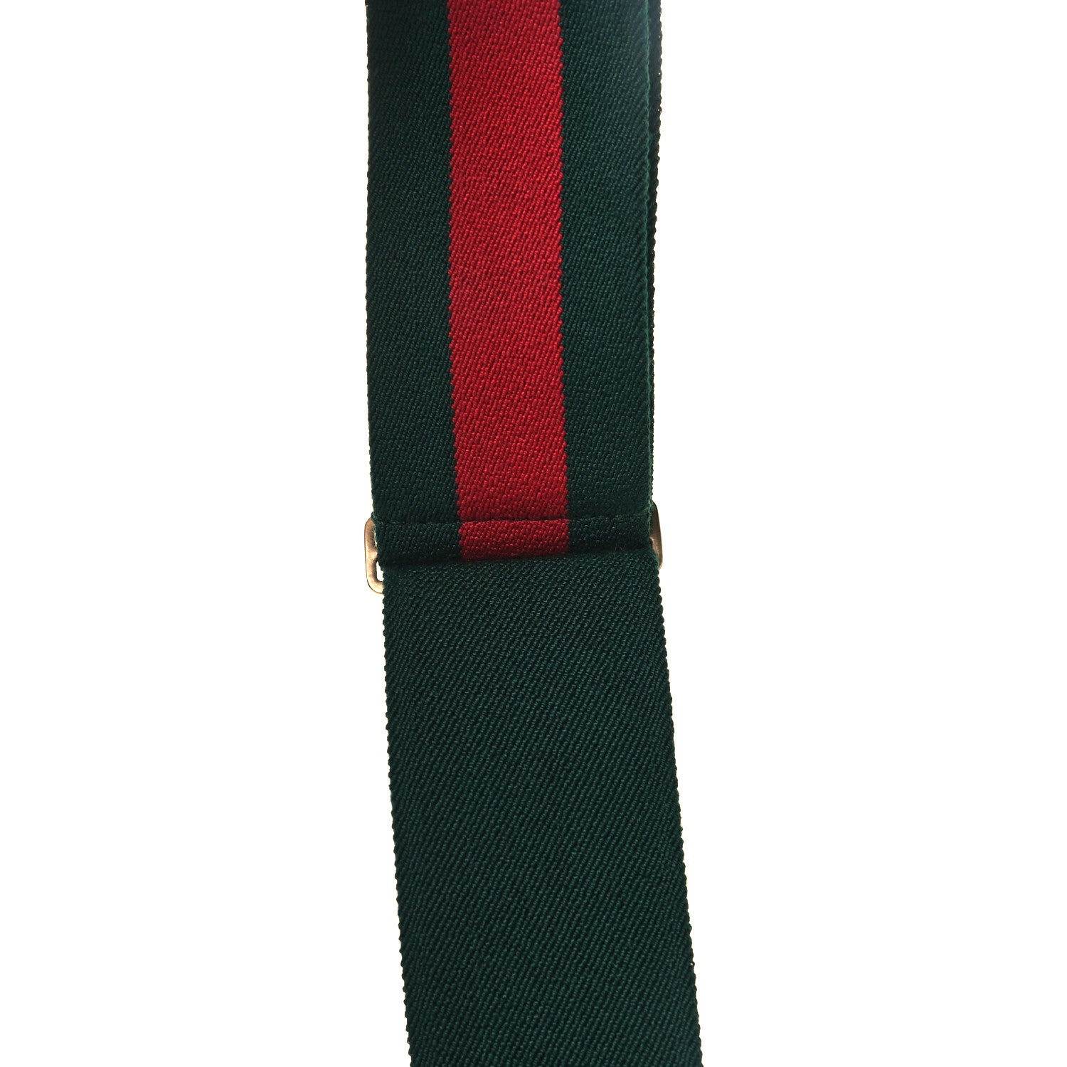 Gucci Web Elastic Plexiglass GG Marmont Belt 80 32 Red Green 3 of 3