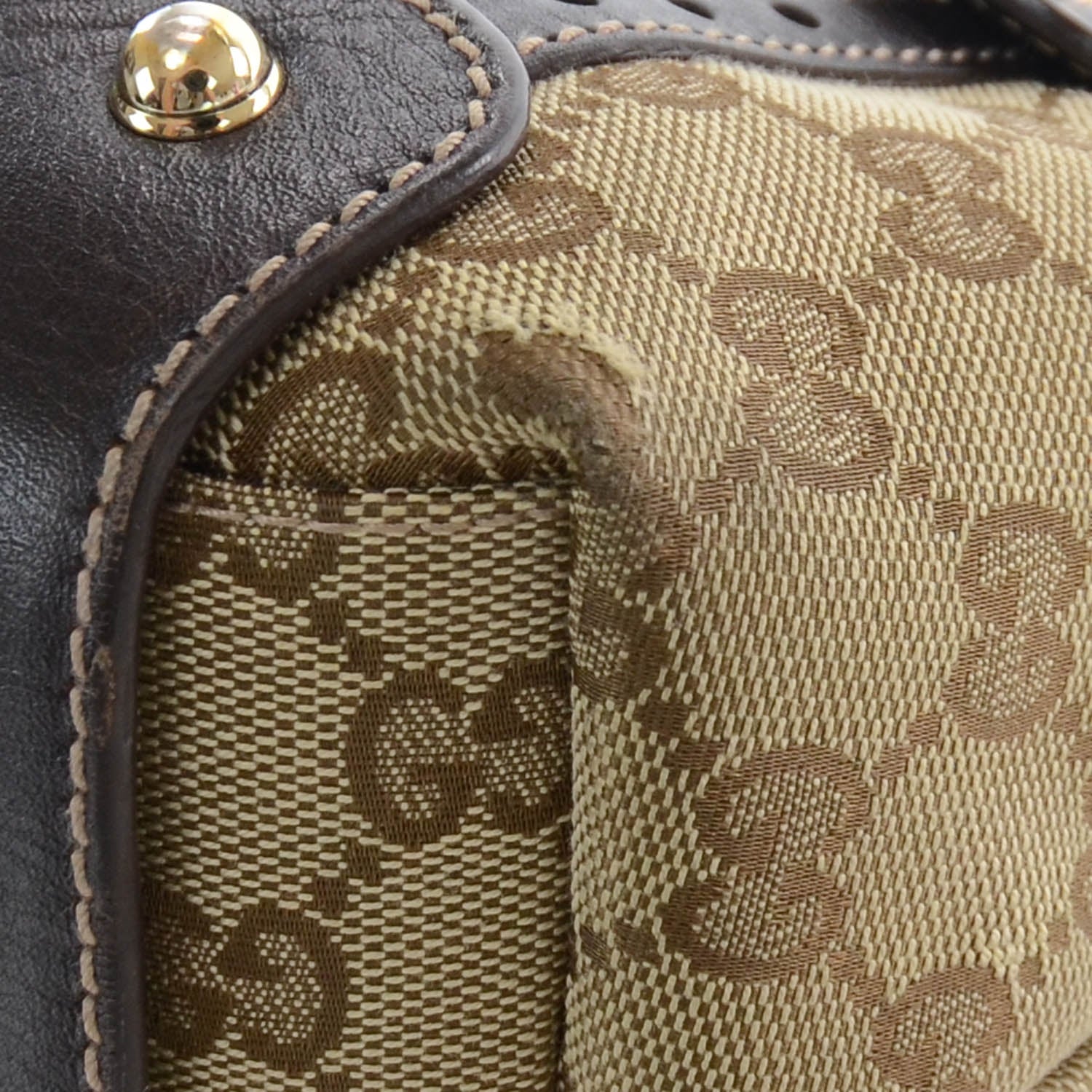Gucci Monogram Small Pelham Tote Ebony 7 of 12
