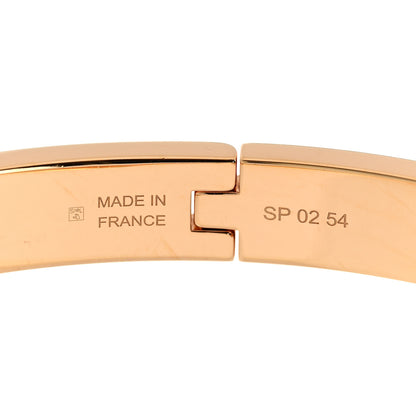 Hermes Enamel Mini Clic Kelly Bracelet PM Chardon 4 of 4