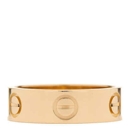 Cartier 18K Yellow Gold 5.5mm LOVE Ring 52 6 3 of 5