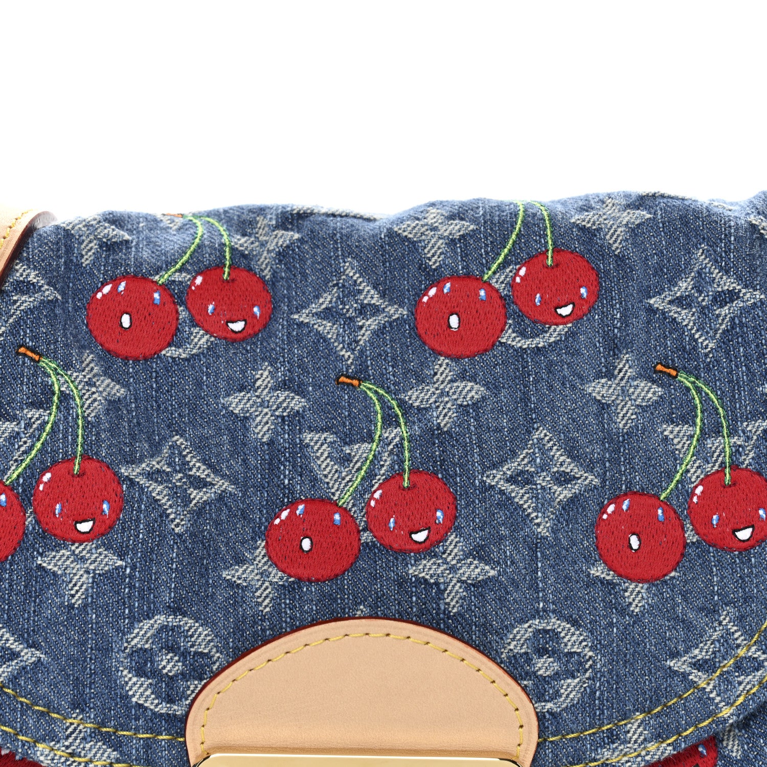 Louis Vuitton LV X TM Monogram Denim Cerises Sunset 1861432
