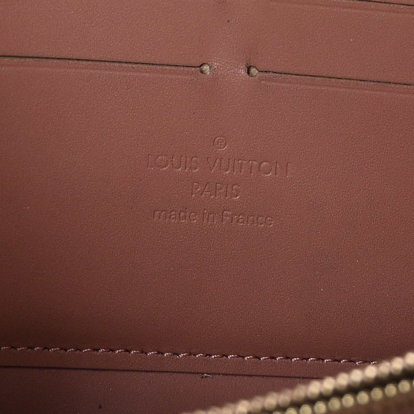 Vernis Zippy Wallet Rose Velours