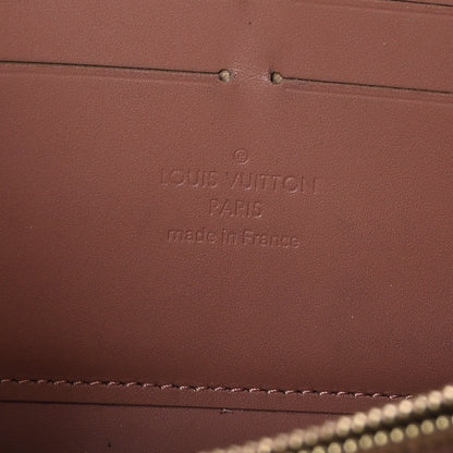 Louis Vuitton Vernis Zippy Wallet Rose Velours 6 of 6