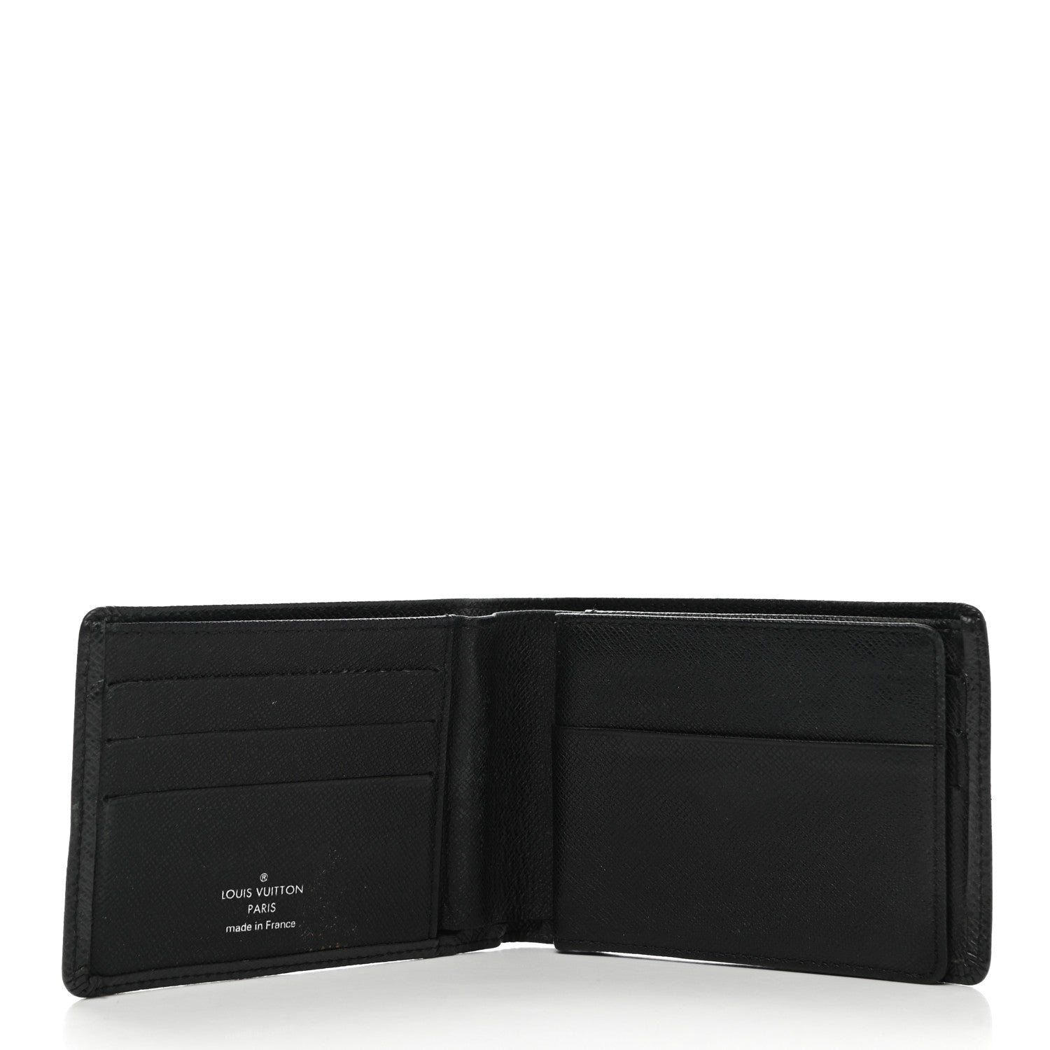 Louis Vuitton Taiga Slender Wallet Black 4 of 7